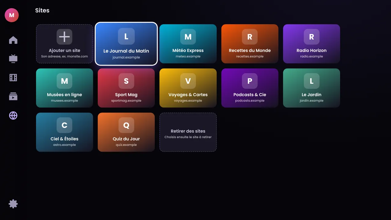 Navigateur protégé